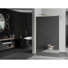 Mexen Kioto panou de duș Walk-in 120 x 200 cm, oglindă 8 mm, auriu - 800-120-101-50-50