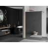 Mexen Kioto perete de duș Walk-in 80 x 200 cm, oglindă 8 mm, aur roz - 800-080-101-60-50
