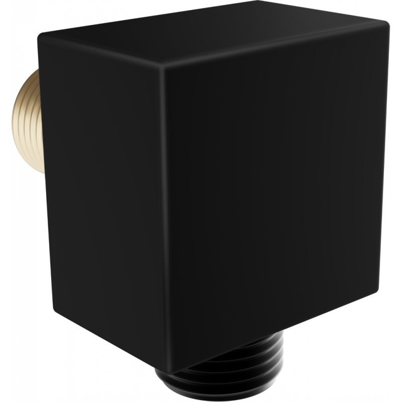 Mexen racord unghiular, negru - 79345-70