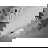Mexen Kioto perete de duș 80 x 200 cm, Oglindă 8 mm, Neagră - 800-080-101-70-50