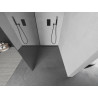 Mexen Kioto Walk-in zuhanyfal 80 x 200 cm, tükör 8 mm, fekete - 800-080-101-70-50