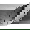 Mexen Kioto perete de duș 100 x 200 cm, Oglindă 8 mm, Neagră - 800-100-101-70-50