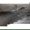 Mexen Lunar-F L cabină de duș pliabilă stânga 70 x 70 cm, transparent, gri armă periat - 836L-070-070-66-00-L