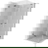 Mexen Lunar-F L cabină de duș pliabilă stânga 80 x 80 cm, transparent, gri armat periat - 836L-080-080-66-00-L