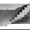 Mexen Kioto perete de duș 70 x 200 cm, transparent/Model negru 8 mm, Crom - 800-070-101-01-77