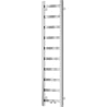 Mexen Bolt fürdőszobai radiátor 1200 x 300 mm, 189 W, króm - W126-1200-300-00-01