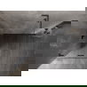 Mexen Lunar-F L cabină de duș pliată stânga 70 x 70 cm, transparentă, metal pistol - 836L-070-070-95-00-L