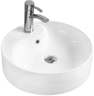Mexen Lila pultra szerelhető mosdó 46 x 46 cm, fehér - 21824600