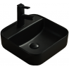 Mexen Silvia lavoar de blat 39 x 39 cm, negru mat - 21863985