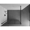 Mexen Kioto zuhanyfal Walk-in 120 x 200 cm, fekete rács 8 mm, fekete - 800-120-101-70-77