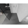 Mexen Kioto perete de duș Walk-in 120 x 200 cm, model negru 8 mm, crom - 800-120-101-01-78