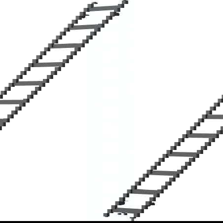 Mexen Bolt fürdőszobai radiátor 1500 x 300 mm, 295 W, fekete - W126-1500-300-00-70
