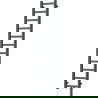 Mexen Bolt fürdőszobai radiátor 1500 x 300 mm, 295 W, fekete - W126-1500-300-00-70