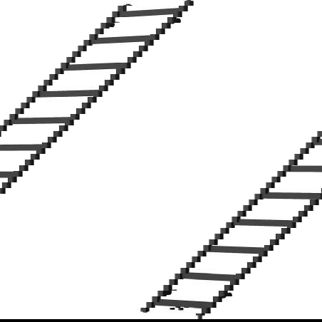 Mexen Bolt radiator baie 1500 x 400 mm, 342 W, negru - W126-1500-400-00-70