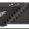 Mexen Elix 1-medencés gránit mosogató 600 x 500 mm, fekete pöttyös, krómozott szifonnal - 6525601005-76