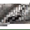 Mexen Lunar-F L cabină de duș pliabilă dreapta 100 x 80 cm, transparent, aur roz - 836L-100-080-60-00-P