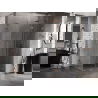 Mexen Lunar-F L cabină de duș pliabilă dreapta 100 x 80 cm, transparent, aur roz - 836L-100-080-60-00-P