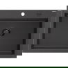 Mexen Elix chiuvetă de bucătărie din granit 1-cameră 700 x 500 mm, negru pătat, sifon negru - 6526701005-76-B