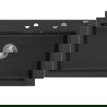 Mexen Elix chiuvetă de granit cu 1 cuvă 800 x 500 mm, negru/argintiu metalizat, sifon crom - 6527801005-73