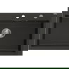 Mexen Elix chiuvetă de bucătărie granit 1-cameră 800 x 500 mm, negru/auriu metalic, sifon crom - 6527801005-75