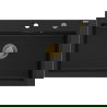 Mexen Elix chiuvetă de bucătărie din granit cu 1 compartiment 800 x 500 mm, negru, sifon auriu - 6527801005-77-G