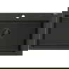 Mexen Elix chiuvetă de bucătărie din granit 1 compartiment 800 x 500 mm, negru/auriu metalizat, sifon negru - 6527801005-75-B