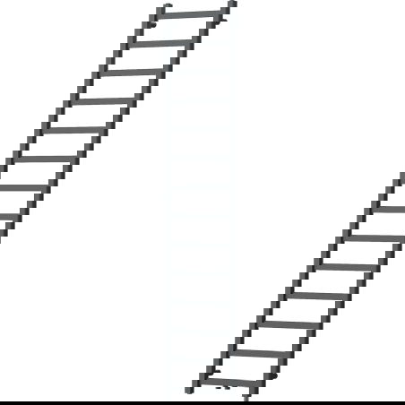 Mexen Bolt fürdőszobai radiátor 1800 x 400 mm, 406 W, antracit - W126-1800-400-00-66