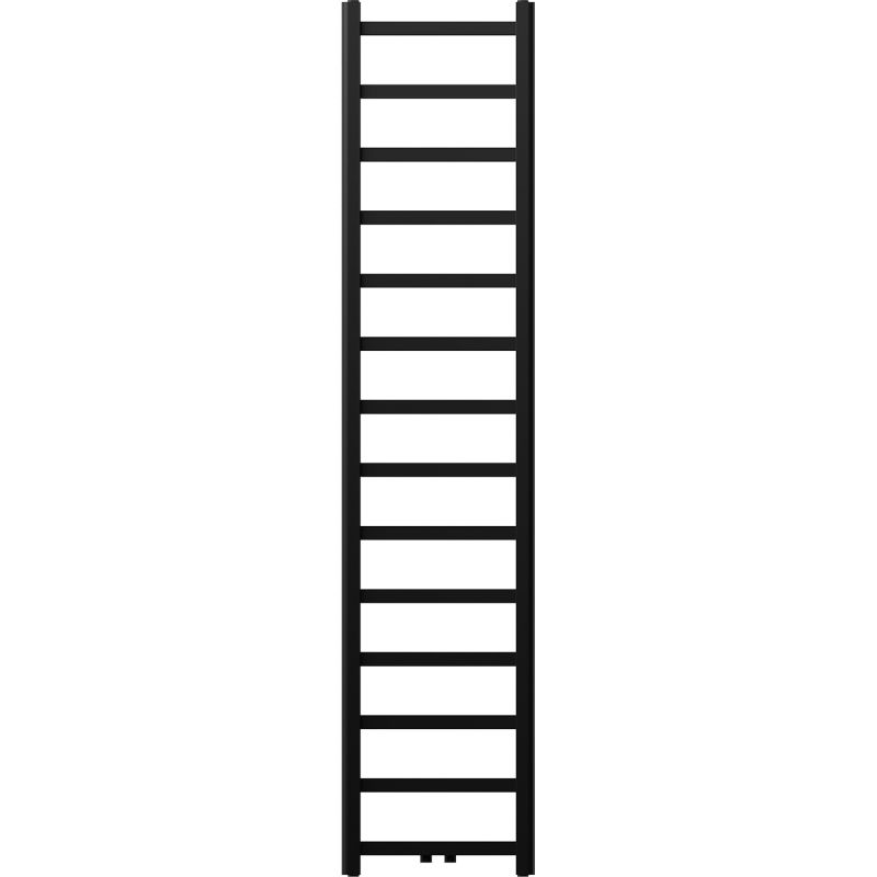 Mexen Bolt fürdőszobai radiátor 1800 x 400 mm, 406 W, fekete - W126-1800-400-00-70