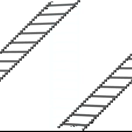 Mexen Bolt radiator baie 1800 x 500 mm, 460 W, antracit - W126-1800-500-00-66