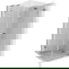 Mexen Lunar-F L cabină de duș pliantă dreapta 70 x 70 cm, transparent, gri armă periat - 836L-070-070-66-00-P