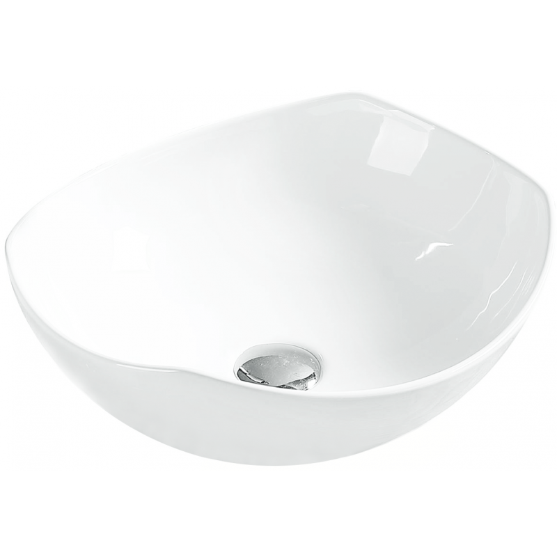 Mexen Enrica chiuvetă de blat 41 x 38 cm, albă - 21904100