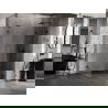 Mexen Lunar-F L cabină de duș pliabilă dreapta 80 x 70 cm, transparent, neagră - 836L-080-070-70-00-P