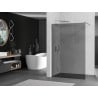 Mexen Kioto perete de duș Walk-in 140 x 200 cm, grafit 8 mm, crom - 800-140-101-01-40