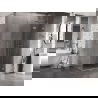 Mexen Lunar T cabină de duș cu deschidere dreapta 135 x 70 cm, transparent, nichel periat - 834T-135-070-97-00-P
