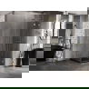 Mexen Lunar T cabină de duș batantă dreapta 120 x 120 cm, transparent, auriu - 834T-120-120-50-00-P
