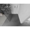 Mexen Kioto perete duș Walk-in 130 x 200 cm, model alb 8 mm, crom - 800-130-101-01-85