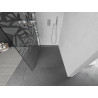 Mexen Kioto Walk-in zuhanyfal 130 x 200 cm, fehér mintázat 8 mm, króm - 800-130-101-01-85
