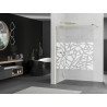 Mexen Kioto panou de duș Walk-in 90 x 200 cm, model alb 8 mm, auriu - 800-090-101-50-85