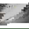 Mexen Kioto perete de duș 110 x 200 cm, transparent/Model alb 8 mm, Aurie - 800-110-101-50-85