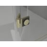 Mexen Lunar T cabină de duș cu deschidere dreapta 120 x 80 cm, transparent, auriu periat - 834T-120-080-55-00-P