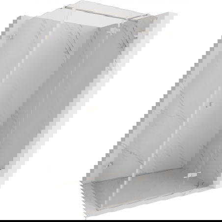 Mexen Lunar T cabină de duș pivotantă dreapta 130 x 110 cm, transparent, nichel periat - 834T-130-110-97-00-P