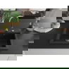 Mexen Elix chiuvetă din granit cu 1 compartiment 600 x 500 mm, negru, sifon crom - 6525601005-77