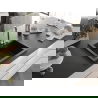 Mexen Elix chiuvetă din granit cu 1 compartiment 600 x 500 mm, negru, sifon crom - 6525601005-77
