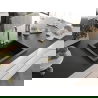 Mexen Elix chiuvetă din granit cu o cuvă 600 x 500 mm, negru, sifon auriu - 6525601005-77-G