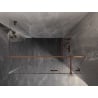 Mexen Lunar T cabină de duș rabatabilă dreapta 115 x 70 cm, transparent, aur roz - 834T-115-070-60-00-P