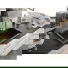 Mexen Elix chiuvetă de bucătărie din granit cu 1 cuvă 700 x 500 mm, negru/auriu metalic, sifon auriu - 6526701005-75-G