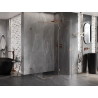 Mexen Lunar T cabina de duș cu deschidere dreapta 115 x 80 cm, transparentă, aur roz - 834T-115-080-60-00-P
