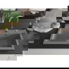 Mexen Elix chiuvetă de bucătărie din granit cu 1 cuvă 800 x 500 mm, gri, sifon crom - 6527801005-71