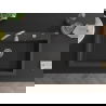 Mexen Elix chiuvetă de bucătărie din granit, cu 1 compartiment, 800 x 500 mm, negru pătat, sifon crom - 6527801005-76