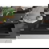 Mexen Elix chiuvetă din granit cu 1 compartiment 800 x 500 mm, negru, sifon crom - 6527801005-77